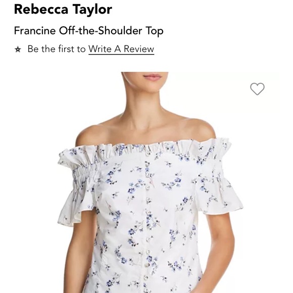 Rebecca Taylor
Francine Off-the-Shoulder Top - Picture 2 of 8